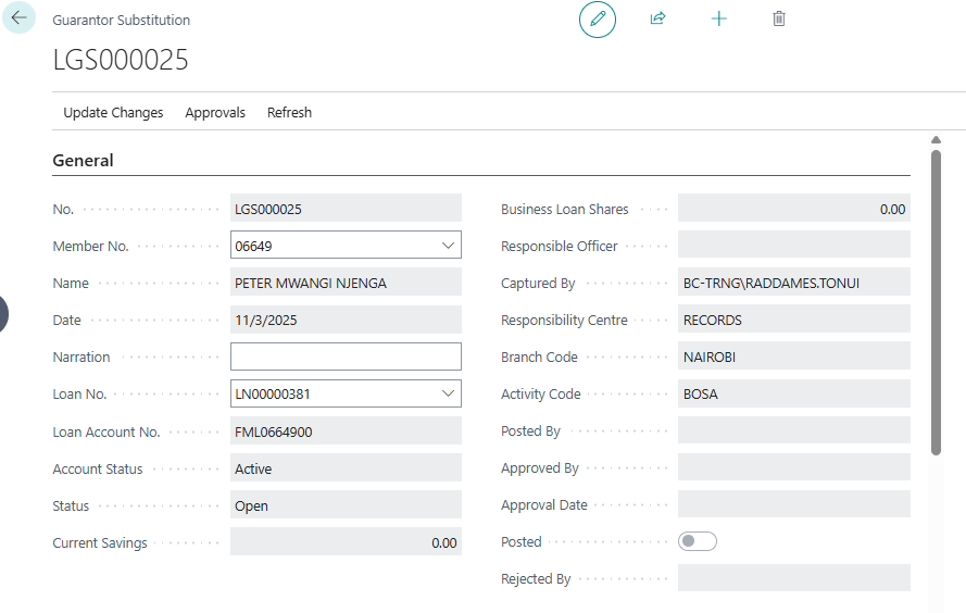 New Guarantor Substitution